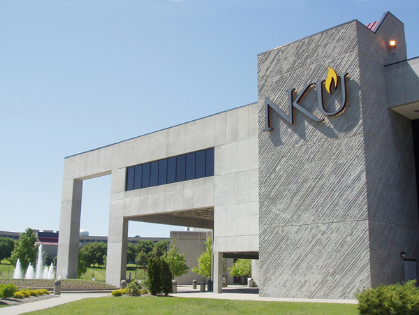 This is a photograph of Northern Kentucky University's campus.