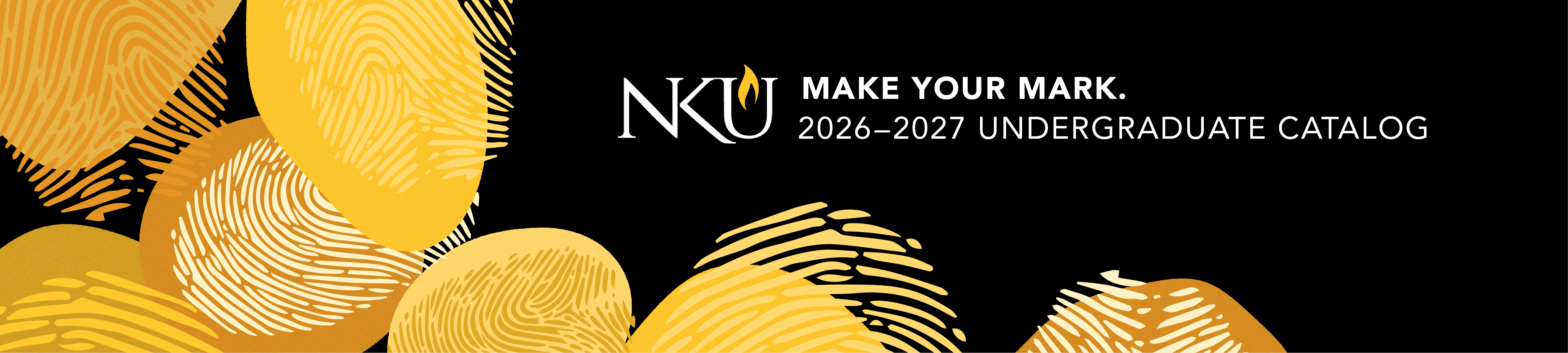 2026-2027 Undergraduate Catalog Banner